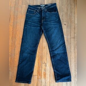 Wrangler Men's Deep Indigo Relaxed Jeans